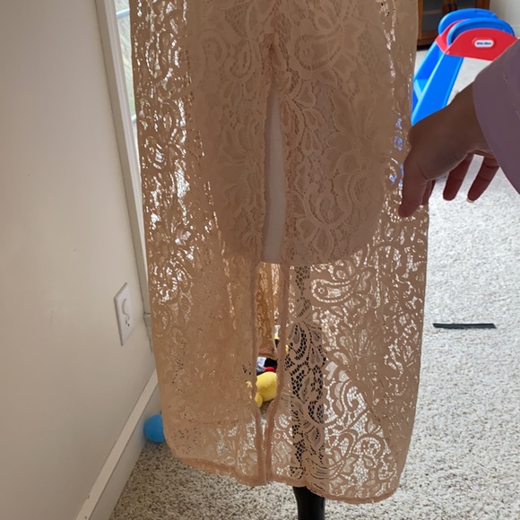 • Lularoe Cream Lace Joy • - Picture 7 of 8